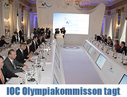 Bewerbung Olympische Winterspiele München 2018 Tag Eins des offiziellen Teil des viertägigen München Besuchs: IOC Evaluierungskommission startet Sitzungen (Foto: MartiN Schmitz)